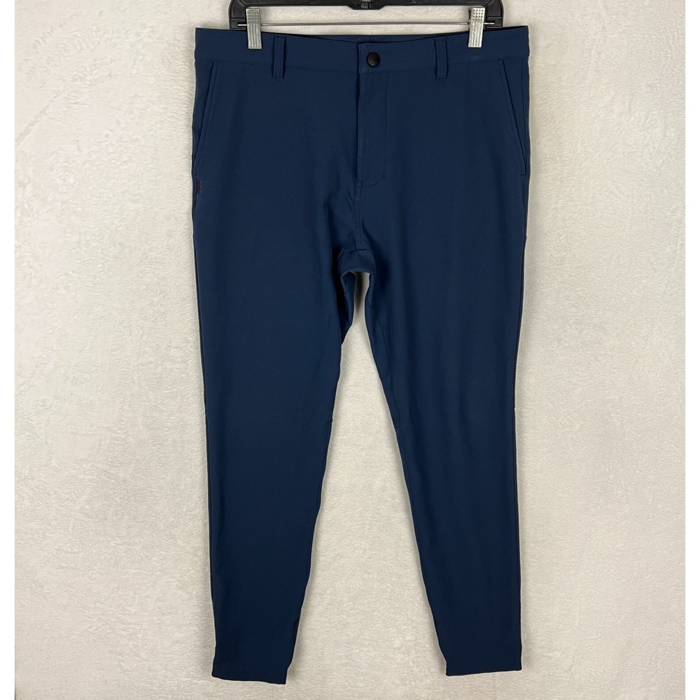 Rhone‎ Commuter Jogger Pants Mens 32x30 Blue Performance Stretch Chino Tapered